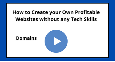 How to Create your own Profitable Websites without any Technical Skills (Domains)